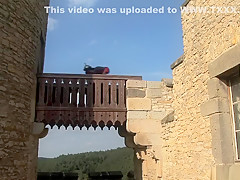 Amazing pornstar Theodora Ferreri in incredible outdoor, gangbang sex scene