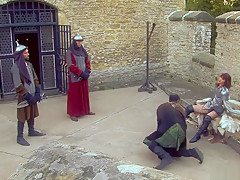 Amazing pornstar Theodora Ferreri in incredible outdoor, gangbang sex scene