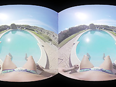 Gala Brown  Rob Diesel in Swimming Pool - VirtualRealPorn