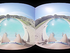 Gala Brown  Rob Diesel in Swimming Pool - VirtualRealPorn