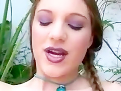 AS - Cutie Little Tits Pigtail college girl Masturbation  Squirt