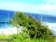 Kenzie Reeves in Kenzie Can't Stop Being A Dirty Girl In Hawaii - ATKGirlfriends