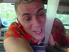 Frida Sante & Georgie Lyall & Steve Qute in Fake Taxi To Fake Hostel - FakehubOriginals