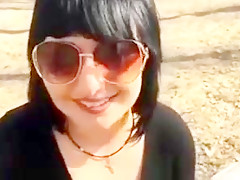 Two Russian girls are walking through the woods masturbate