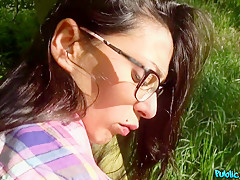 Ashely Ocean & Thomas Hyka in Cash Convinces Slim Beauty To Fuck - PublicAgent