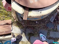 Abigail Ash & Martin Gun in Horny Art Student Swallows Cumload - PublicAgent