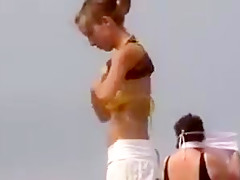 me elizabethoney on beach