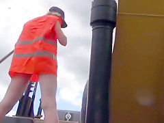 Anorexic! Hungerhaken auf Bagger durchgefickt!