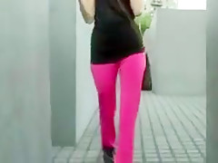 horny brunette from bigogirls.info masturbates outdoor