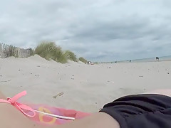 Domination Au Top De Ta  Chienne Dans Les Dunes =D