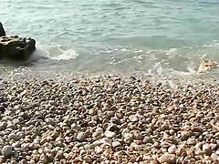 Naked On The Beach