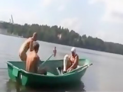 Nude Beach - Russian MMMF Foursome