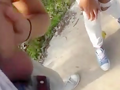 Handjob  Blowjob From Stranger On Bike Ride