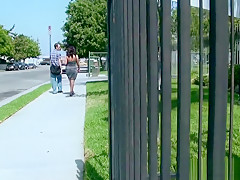 Milf outdoor fuck