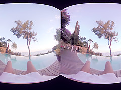 Amber Nevada  Andy Stone  Lucia Love in Sunset Girlfriends - VirtualRealPorn