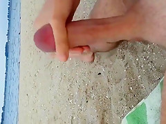 Exhibition a la plage