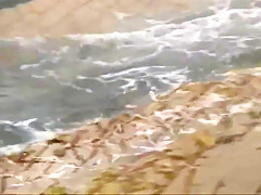THREE WOMEN NAKED AT NUDIST BEACH