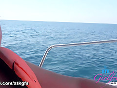 Elena Koshka in Elena Sucks You Off And Plays Outside Before You Go Snorkel - ATKGirlfriends