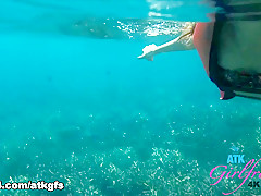 Elena Koshka in Elena Sucks You Off And Plays Outside Before You Go Snorkel - ATKGirlfriends