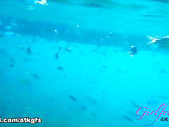 Elena Koshka in Elena Sucks You Off And Plays Outside Before You Go Snorkel - ATKGirlfriends