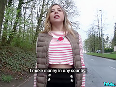 Martin Gun & Paulina Soul in Russian Loves Daylight Outdoor Sex - PublicAgent