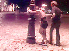 Beautiful Czech Girl Exposed On The Streets At Night - PublicDisgrace