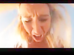 hot blonde  big ass pussy cum inside boat: )