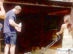 Asian Hottie Jade Gets Double Penetrated Outdoors - PrimeEuro