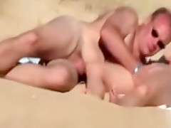 Nudist beach tease