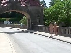 Amateur - Hot college girl Public Nudity