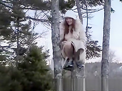 MILFY Housewife Naked Outside Public Nudkty Amateur Flashing