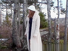 MILFY Housewife Naked Outside Public Nudkty Amateur Flashing