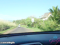 Ariel Grace in Ariel Takes You Down To The Beach To Get Dirty - ATKGirlfriends