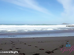 Ariel Grace in Ariel Takes You Down To The Beach To Get Dirty - ATKGirlfriends