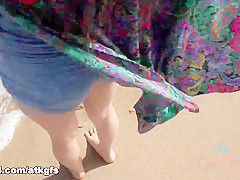 Ariel Grace in Ariel Takes You Down To The Beach To Get Dirty - ATKGirlfriends