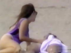 Voyeur beach sex