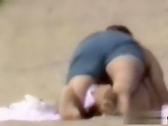 Voyeur beach sex