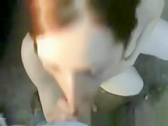 Amateur teen brunette outdoor fucking on car hood