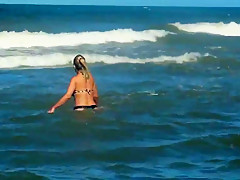 We go in Villa Gesell the birthday of Patricia