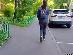 Nice girl with massive ass