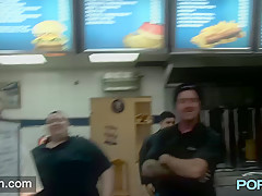 British skinny Leyla flashing in London