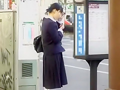 Crazy Japanese chick in Horny Public, Fetish JAV video