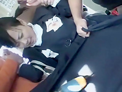 Crazy Japanese chick in Horny Public, Fetish JAV video