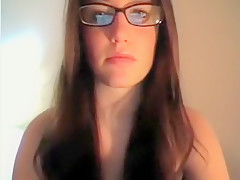 Webcam girl flashing