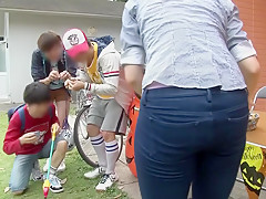 Crazy Japanese girl in Incredible Outdoor, Public JAV movie