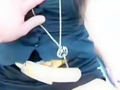 Hot amateur outdoor POV