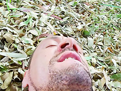 Voluptuous Ginger Fucked Hard By Muscled Stud Outdoors