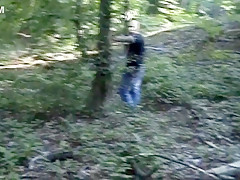 Tite touze en forêt pour coquinette ?