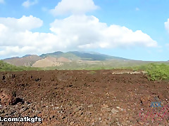 Sadie Pop in You Take Sadie To Hawaii, And Hit The Nude Beach - ATKGirlfriends