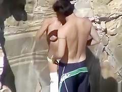 Doggystyle Quickie Public Beach